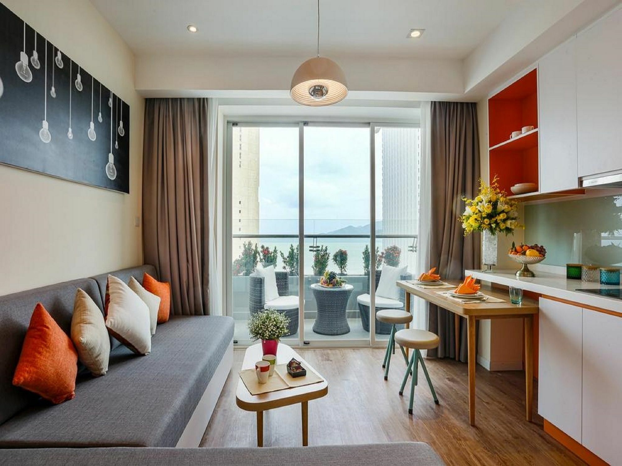 Atlantica Balcony Ocean View Serviced Apartment Nha Trang Dış mekan fotoğraf